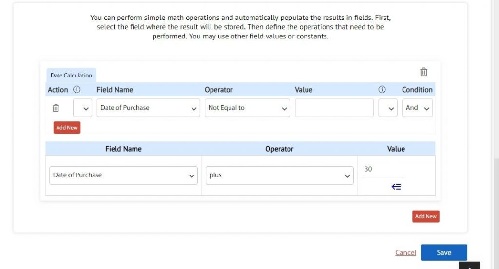 How Do I Perform Date Calculation In Cflow Cflowapps